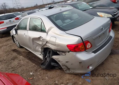 2009 Toyota Corolla Le из США, поврежденный, VIN 1NXBU40E99Z063342